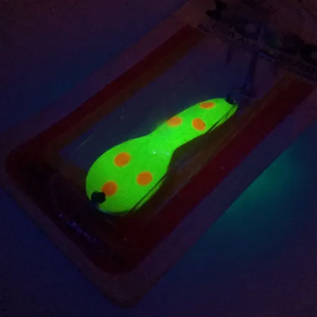 Luhr Jensen Loco 2 UV Lusikka, Keltainen/Punainen/Nikkeli, 7g, UV, #10000