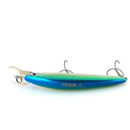 Yo-Zuri Tx-minnow Jr Uppoava Vaappu, Sini/Vihreä, 10g, #10960