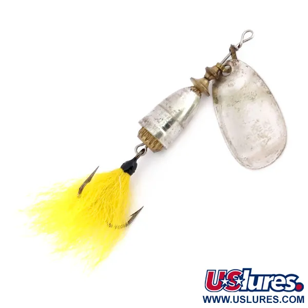 Blue Fox Super Vibrax 3 Foxtail Lippa, Hopea, 8g, höyhen, #10003