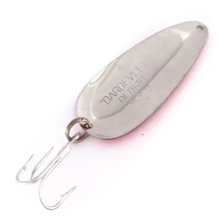 Dardevle Dardevlet Lusikka, Punainen / Valkoinen / Nikkeli, 21g, #10009