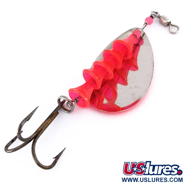 Luhr Jensen TEE Spoon 5 UV Lusikka, Nikkeli / Oranssi, 12g, UV, #10011