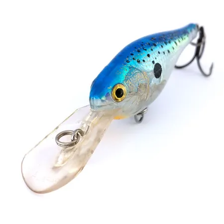 Rapala Glass Shad Rap Vaappu, Sinihopea, 9g, hitaasti uppoava, #10028
