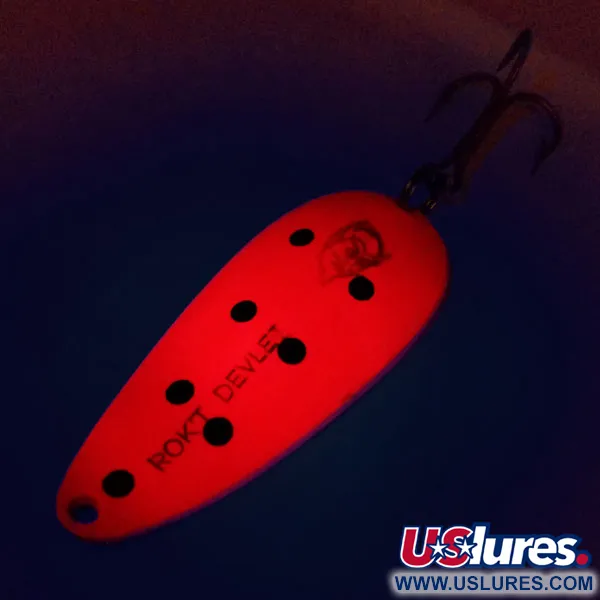 Eppinger Dardevle Rok't Devlet UV, Punainen/Musta/Nikkeli, 35g, #10062