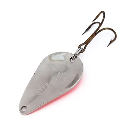 Acme Stee-Lee UV Lusikka, Nikkeli / Oranssi, 14g, UV-hohto, #10371