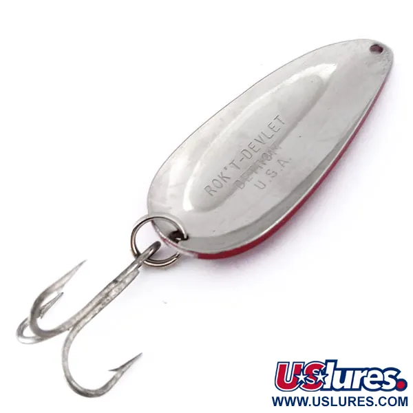 Eppinger Dardevle Rok't Devlet Lusikka, Puna/Valko/Nikkeli, 35g, #10109