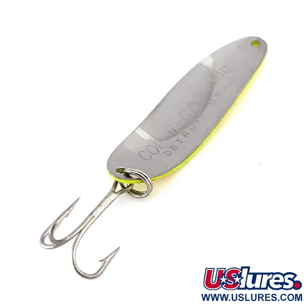 Dardevle Cop-E-Cat 7300 UV Lusikka, Kelt/Pun/Nik, 10g, UV-hohto, #10110