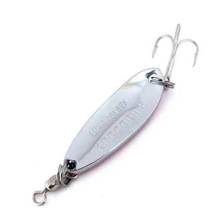 Luhr Jensen Krocodile Lusikka, Nickel/Orange, 9g, Prässätty, #10125