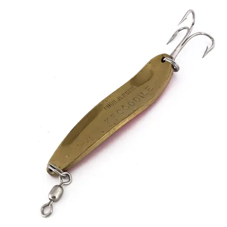 Luhr Jensen Krocodile Die #4 UV Lusikka, Kulta/Oranssi, 21g, UV, #10159