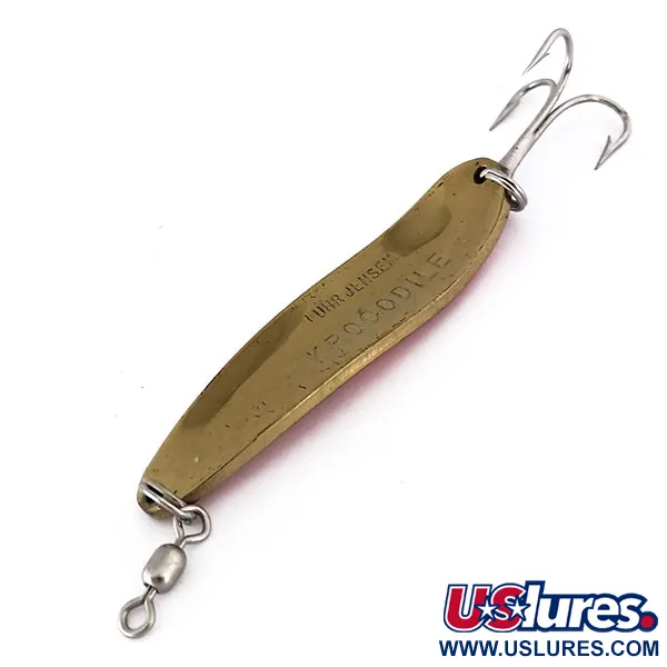 Luhr Jensen Krocodile Die #4 UV Lusikka, Kulta/Oranssi, 21g, UV, #10159