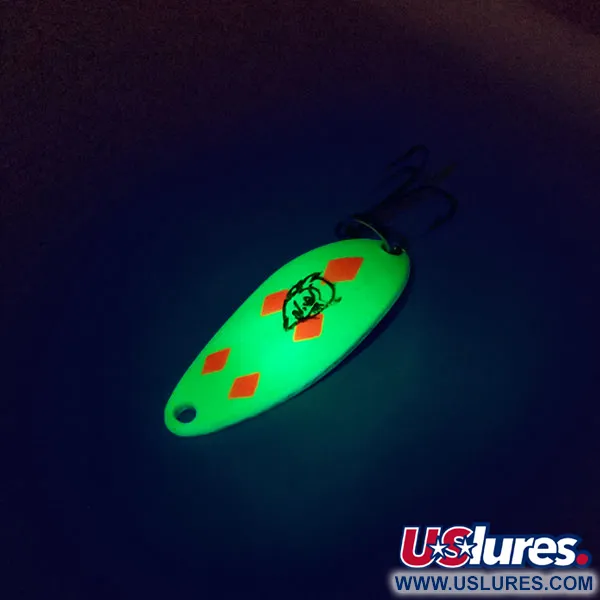 Eppinger Dardevle Devle Dog 5200 UV Lusikka, Kelt/Pun/Nik, 7g, #10162