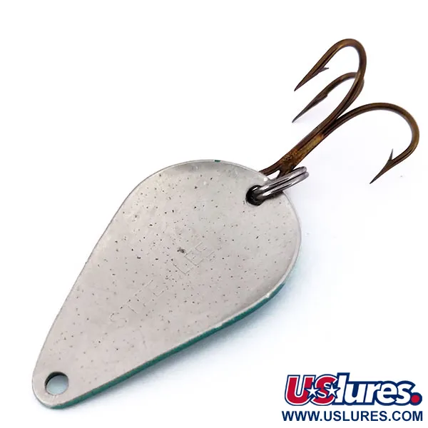 Acme Stee-Lee Lusikka, Vasaroitu Nikkeli / Vihreä, 14g, USA, #10368