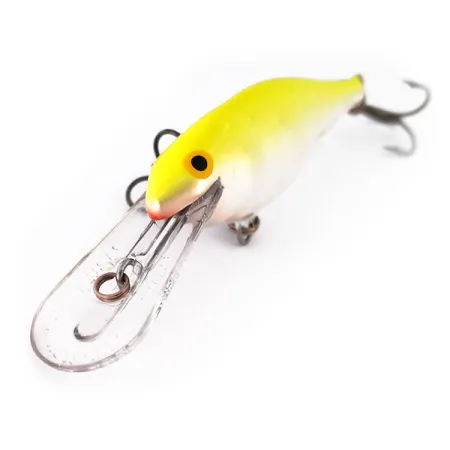 Rapala Shad Rap Deep Runner 07 Vaappu, Chartreuse, 8g, Balsa, #10188