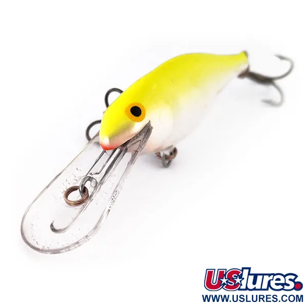 Rapala Shad Rap Deep Runner 07 Vaappu, Chartreuse, 8g, Balsa, #10188