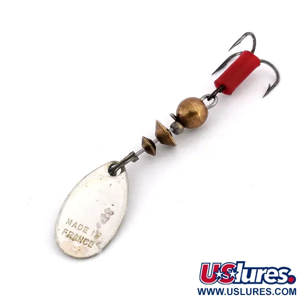 Mepps Aglia 0 Lippa, Valko-musta, 2,5g, Välitön Pyörintä, #10196