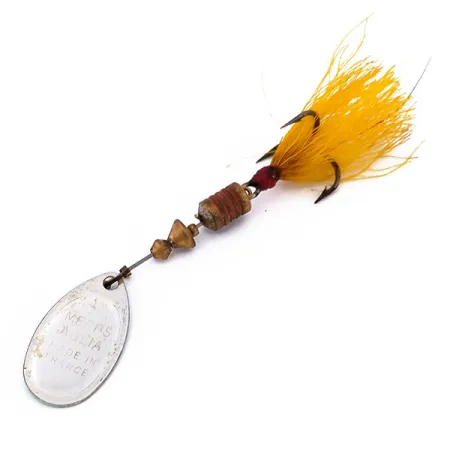 Mepps Aglia 2 dressed Lippa, Vihreä Metalli, 4,7g, Koukku, #10197