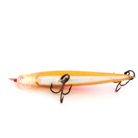 Rapala Original Floater F7 Vaappu, Oranssi Kulta, 4g, Balsa, #10216