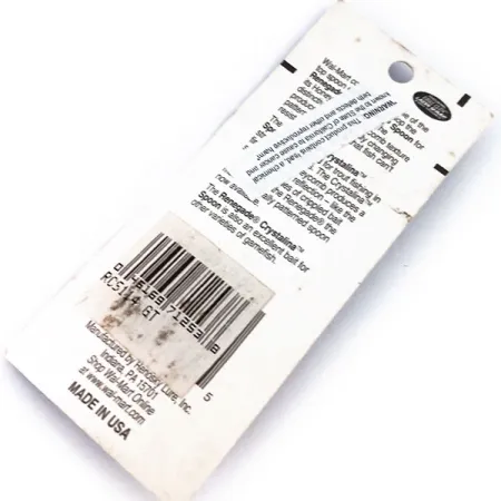 Renegade Crystalina Spoon Lusikka, Vasaroitu kulta/Oranssi, 11g, #10239