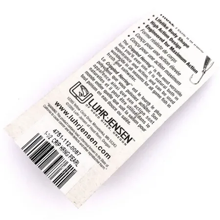 Luhr Jensen Crippled Herring Jig, Pink Pearl, 42g, Yksihaaraloukku, #10376