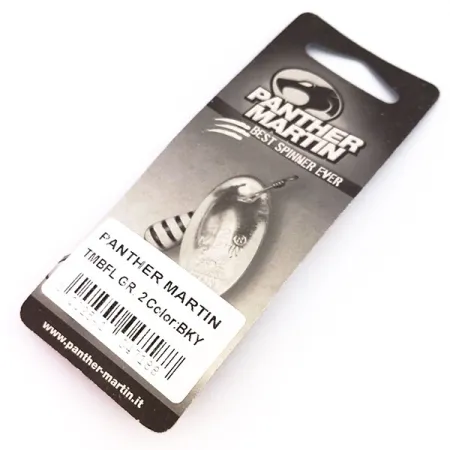 Panther Martin 2 Lippa, Black / Yellow, 2.5g, Runkoakseli, #10242