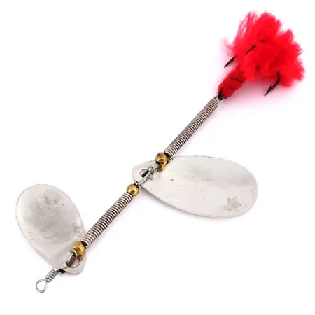 Panther Martin Simplex Tandem Con Mosca Lippa, Nikkeli/Punainen, 6g, #10620