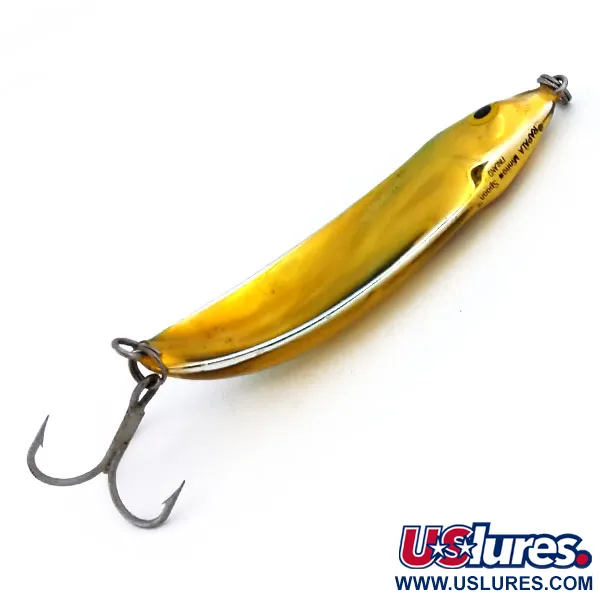 Rapala Minnow Spoon Lusikkauistin, Kulta/Vihreä, 15g, Suomukuvio, #10269