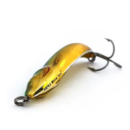 Rapala Minnow Spoon Lusikkauistin, Kulta/Vihreä, 15g, Suomukuvio, #10269