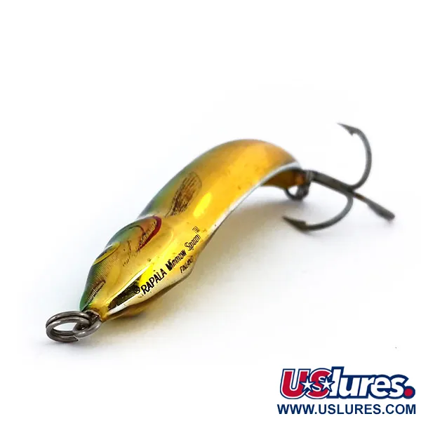 Rapala Minnow Spoon Lusikkauistin, Kulta/Vihreä, 15g, Suomukuvio, #10269