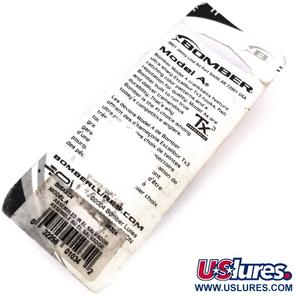 Bomber Model 7A Baby Striper Vaappu, Rapu, 9g, Kelluva, #10284