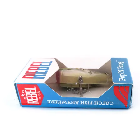 Rebel Pop'N Frog Popper, Vihreä Sammakko, 7g, Kovera Suu, #10286