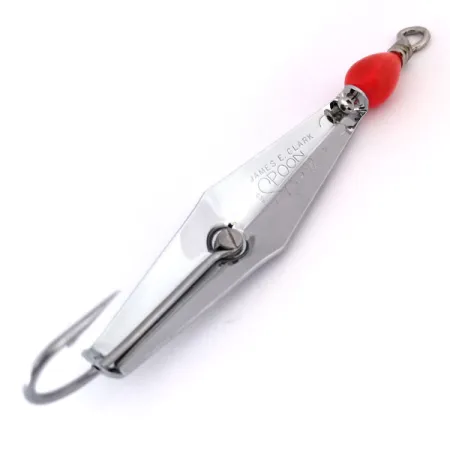 James E. Clark Clark Spoon Lusikka, Nikkeli, 15g, Ruohosuojattu, #10295