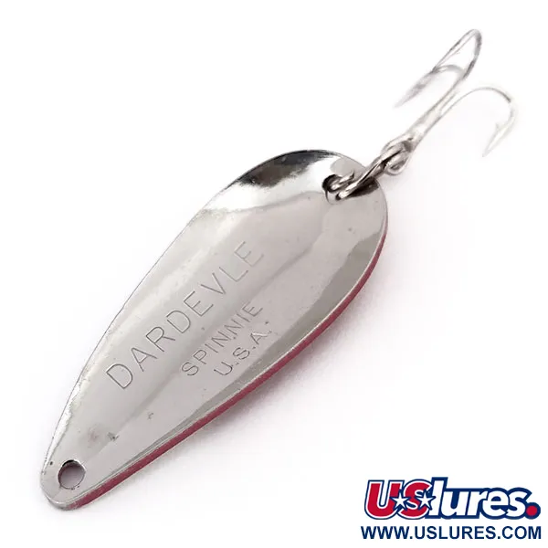 Eppinger Dardevle Spinnie Lusikkauistin, Pun/Valk/Nikkeli, 9g, #10302