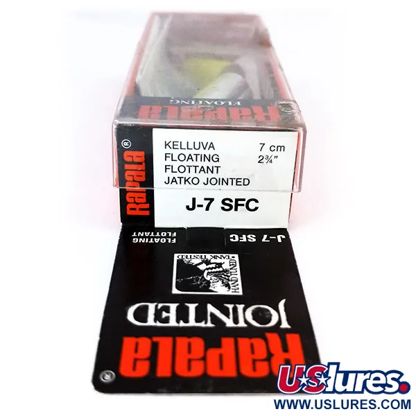 Rapala Jointed J-7 Vaappu, SFC, 4g, Hand-Tuned, #10317