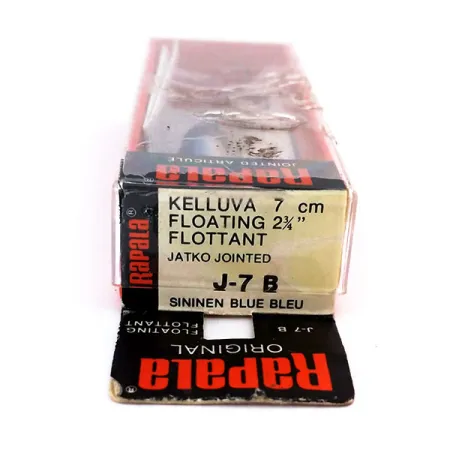 Rapala Jointed J-7 Nivelvaappu, B (Blue), 4g, Balsa, #10318