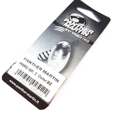 Panther Martin 2 Lippa, Musta/Punainen/Kulta, 2,5g, In-line lehti, #10327