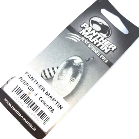 Panther Martin 9 Lippa, Musta/Punainen, 9g, Akselilippa, #10326