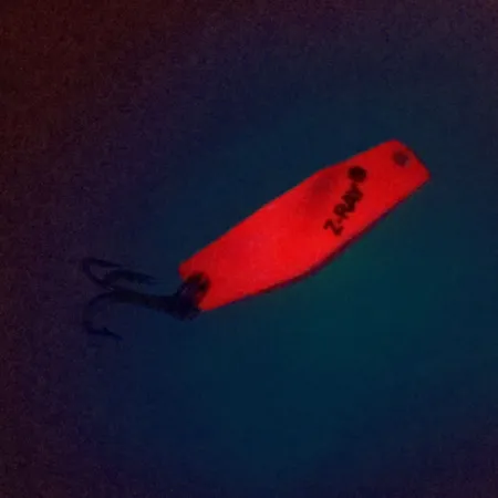 Z-RAY Lures Z-Ray Model 115 Lusikka, Fluoresoiva Punainen, 4g, #10333