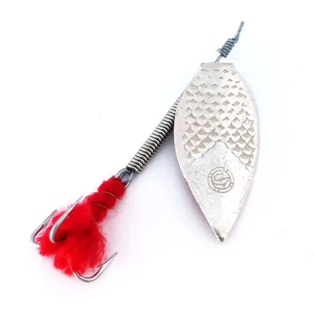 Panther Martin Francese Tirlindada con Lana, Hopea/Punainen, 3g, #12352