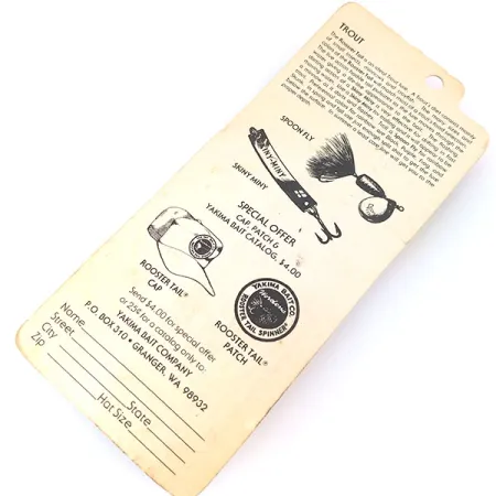 Worden’s Original Rooster Tail 4 Lippa, Hopea, 7g, #10379