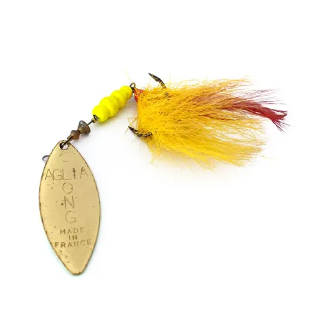 Mepps Aglia Long 4 Dressed Lippa, Fluo, 17g, Bucktail, #10380