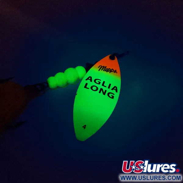 Mepps Aglia Long 4 Dressed Lippa, Fluo, 17g, Bucktail, #10380