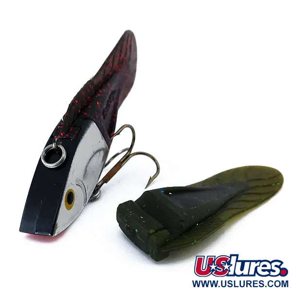 Berkley PowerBait Power Rattle Viehe, Silver/Red/Green, 14g, #10399