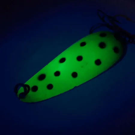 Nebco Aqua Spoon Lusikka, Neonvihreä, 14g, UV-aktiivinen, #10421