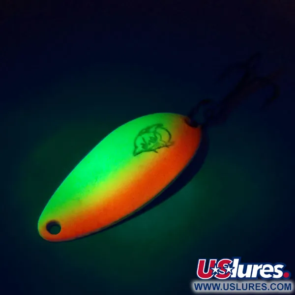 Dardevle Devle Dog 5200 UV Lusikka, Kelt/Orans/Nikkeli, 7g, UV, #10450