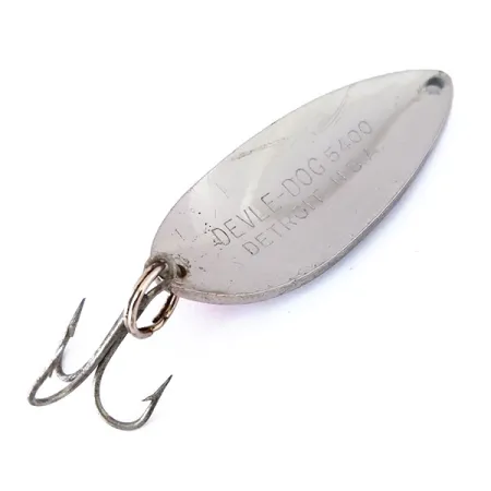 Dardevle Devle Dog 5400 Lusikka, Nikkeli / Punainen, 18g, Detroit, #10451