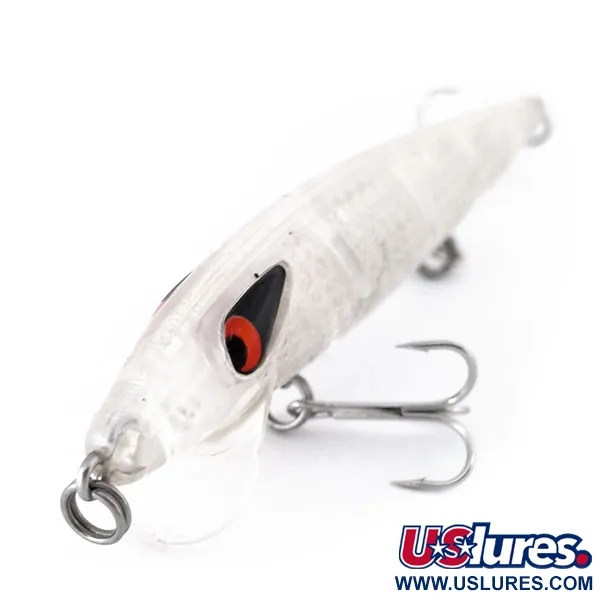 Smithwick Suspending Rattlin’ Rogue Jerkbait, Läpinäkyvä Valkoinen, 13g, #10481