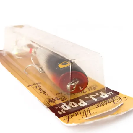 Luhr Jensen P.J.POP Popperi Puu, Silver Foil/Blk Shad, 10.5g, #10499