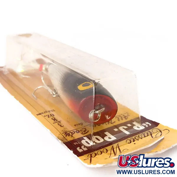 Luhr Jensen P.J.POP Popperi Puu, Silver Foil/Blk Shad, 10.5g, #10499