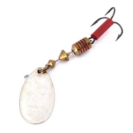 Mepps Aglia 2 Lippauistin, Hopea, 4,5g, hopeoitu lehti, #10516