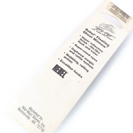 Rebel Excalibur Ghost Minnow Vaappu, Rainbow Trout, 7g, Kelluva, #10532