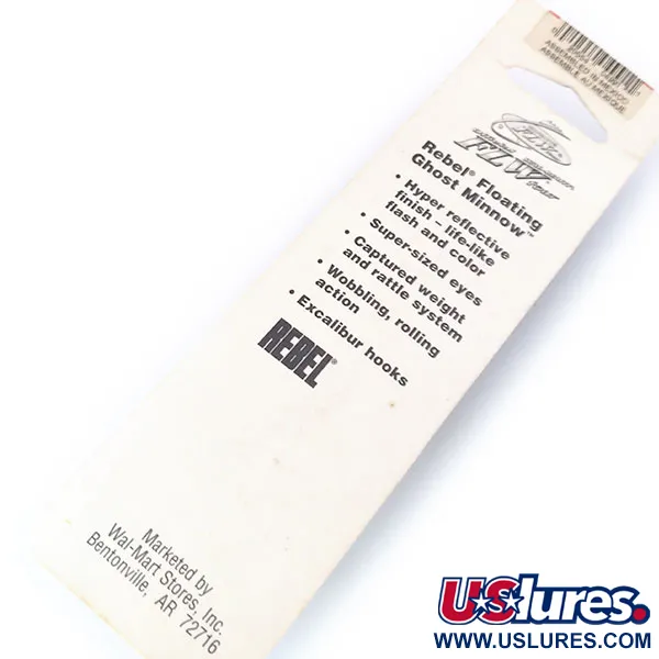 Rebel Excalibur Ghost Minnow Vaappu, Rainbow Trout, 7g, Kelluva, #10532